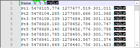 Відкриття файлу даних GPS